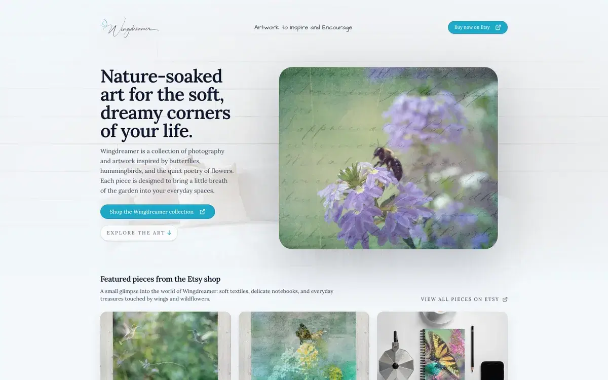 Wingdreamer homepage